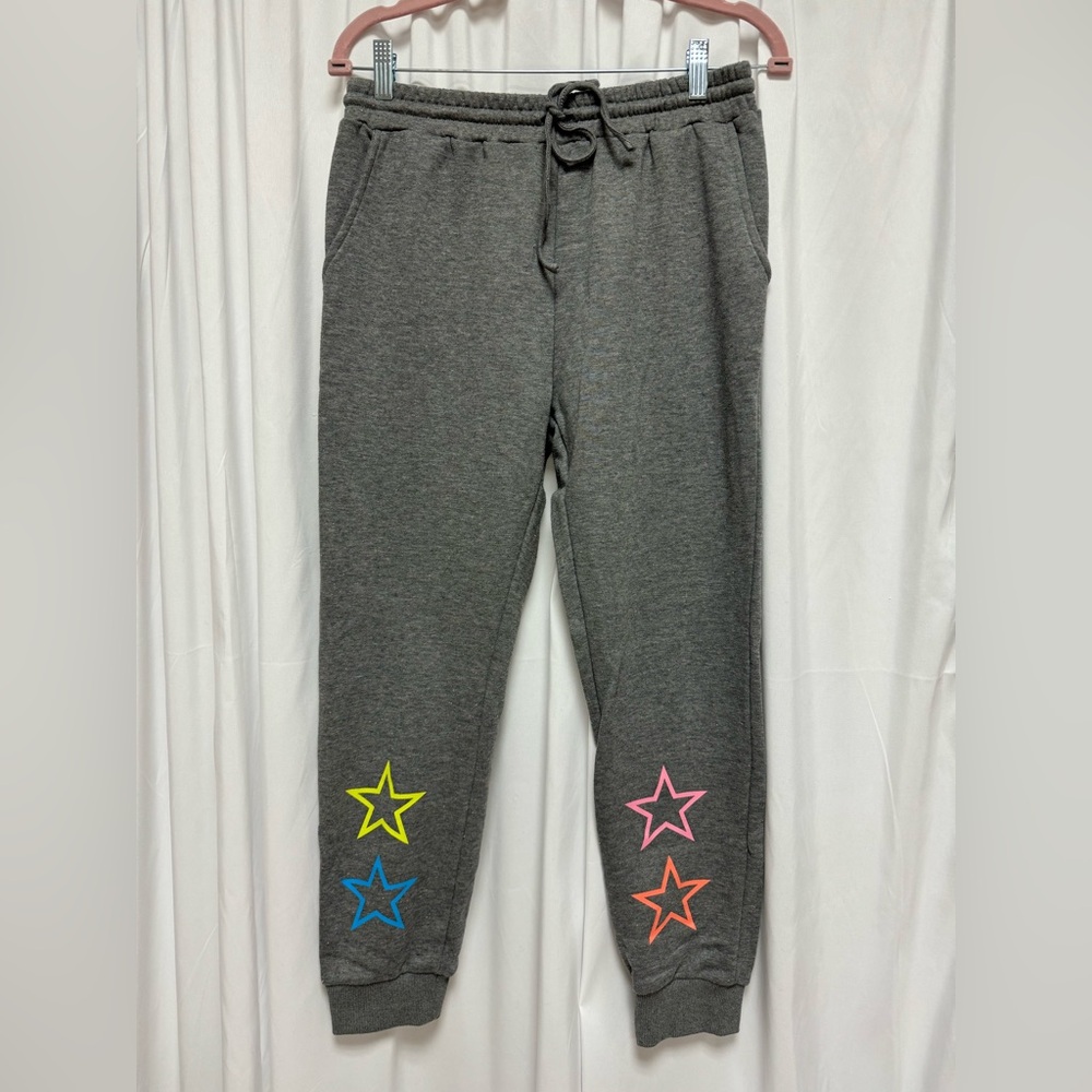 Storia Gray Knit Joggers